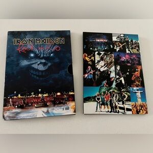Iron Maiden Rock in Rio DVD Set - Black